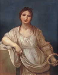 Portrait of Girl with a Crown